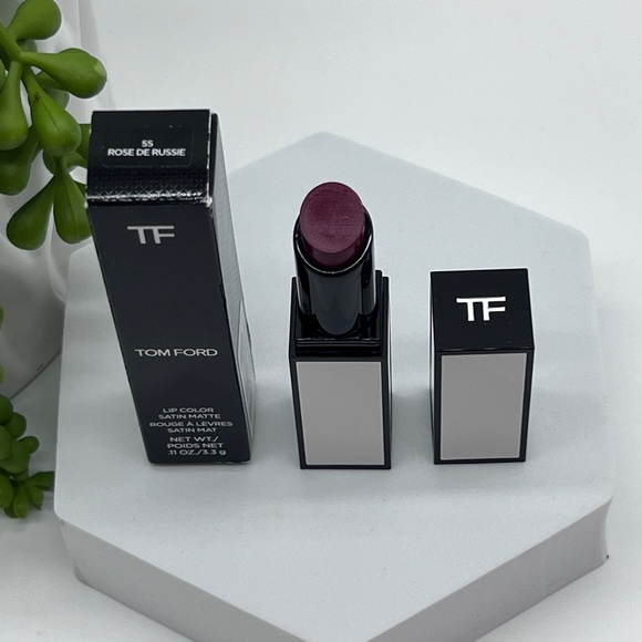 TOM FORD Lip Color Lip Color Satin Matte Lipstick ~ 55 Rose De RUSSIE   ~ - Picture 1 of 8